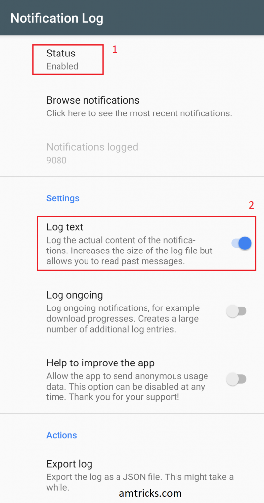 notification app log to see deleted whatsapp messages