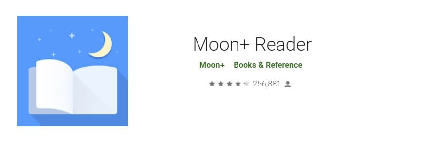 How to open EPUB file on android using Moon+ Reader App