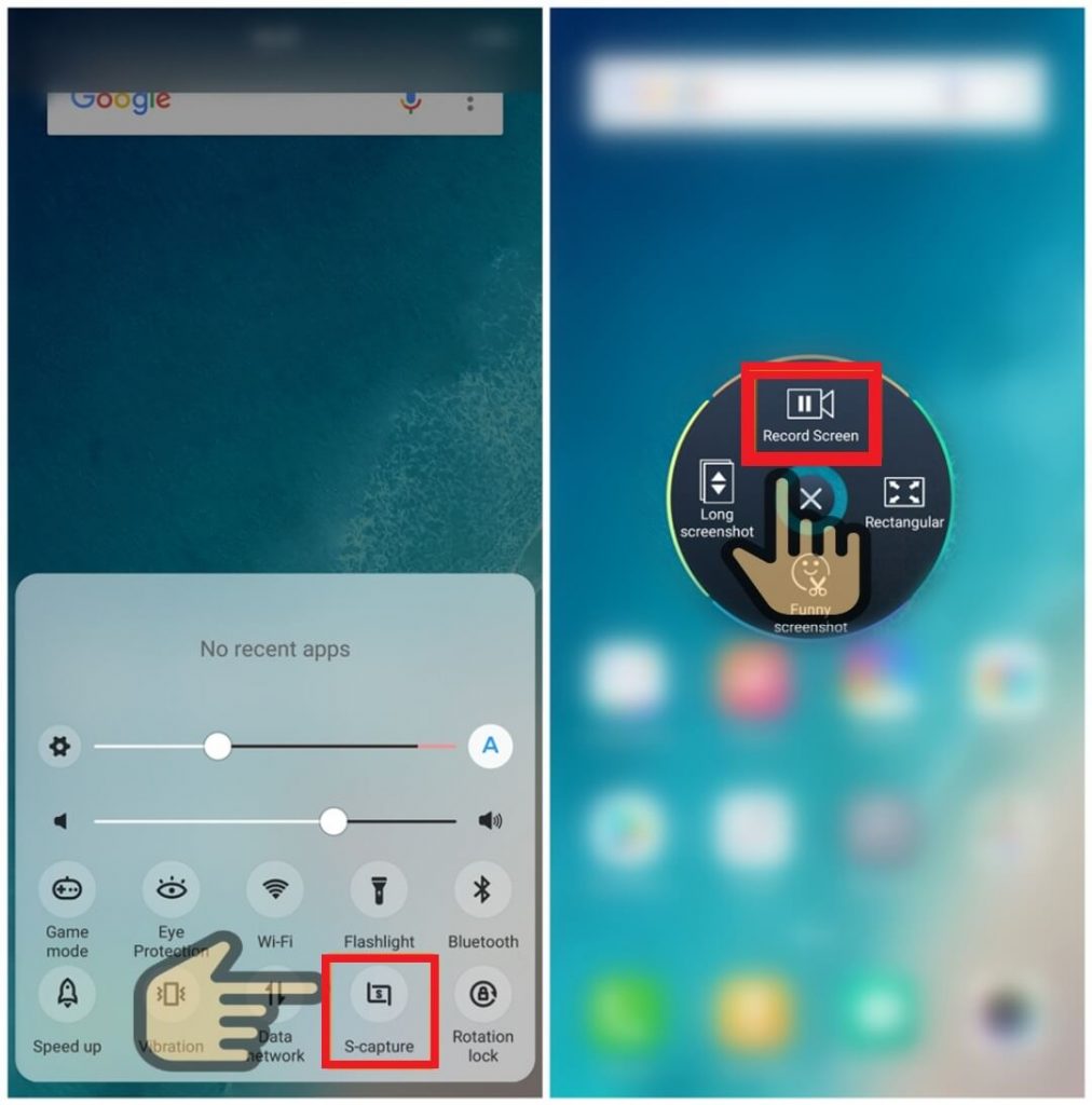 enable screen recording in vivo phones