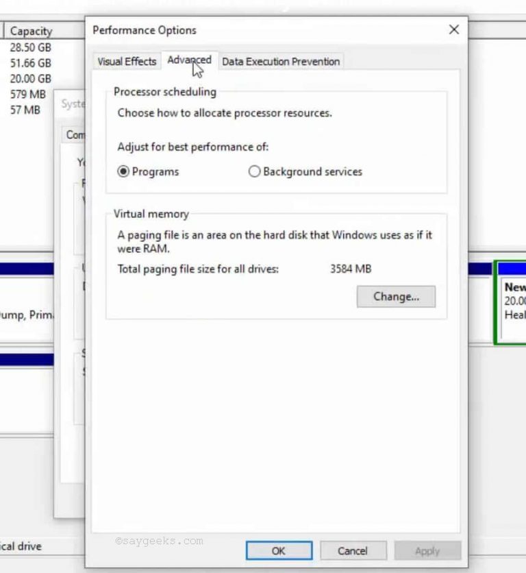 How to extend C Drive in Windows 10 without formatting? Say Geeks
