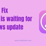 How to fix "iTunes is waiting for Windows update error" [3 Easy Fixes]