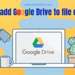 How to add Google Drive to file explorer on Windows 10/11