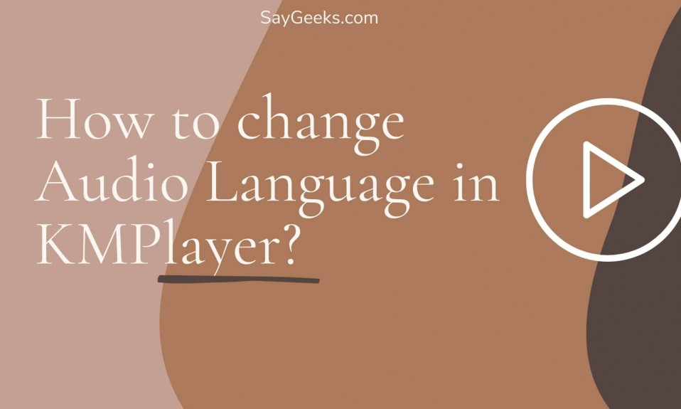 How to change Audio Language in KMPlayer