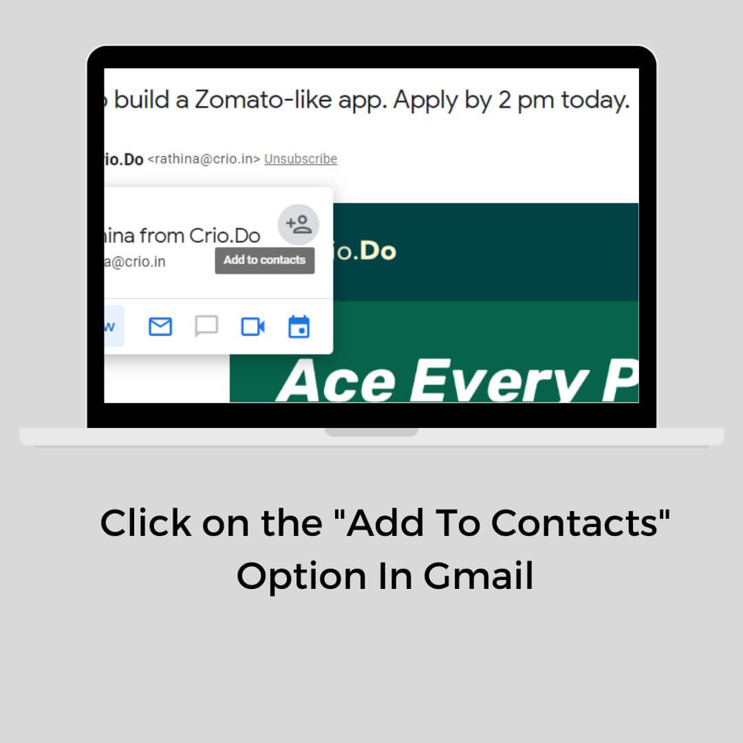 add to contacts in gmail